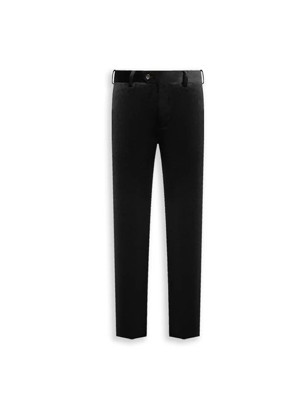 Pantaloni Alla Moda In Velluto Di Lusso