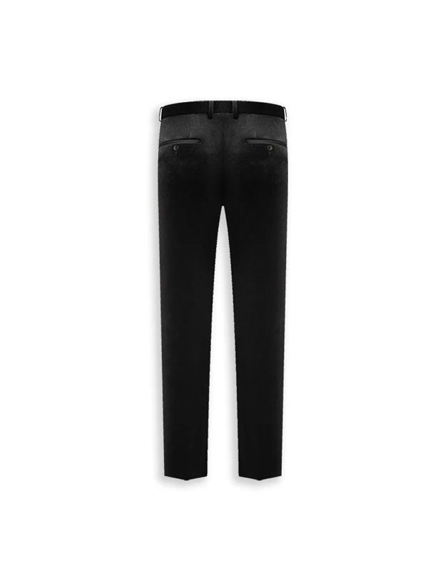 Pantaloni Alla Moda In Velluto Di Lusso