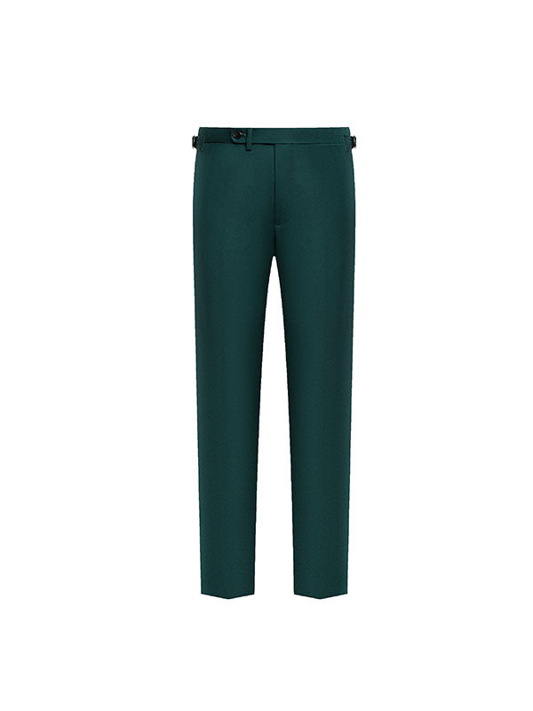 Verde Scuro Pantaloni Dal Design Semplice Ed Elegante