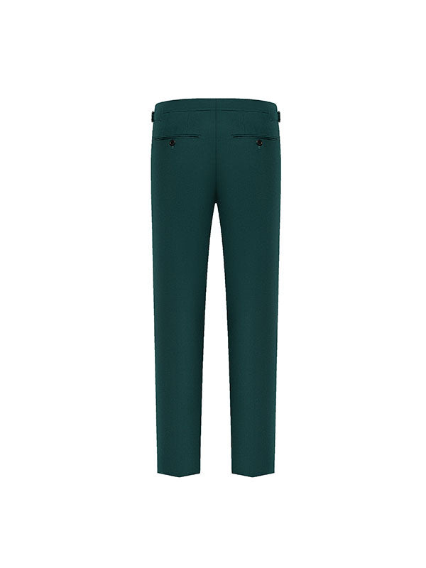Verde Scuro Pantaloni Dal Design Semplice Ed Elegante