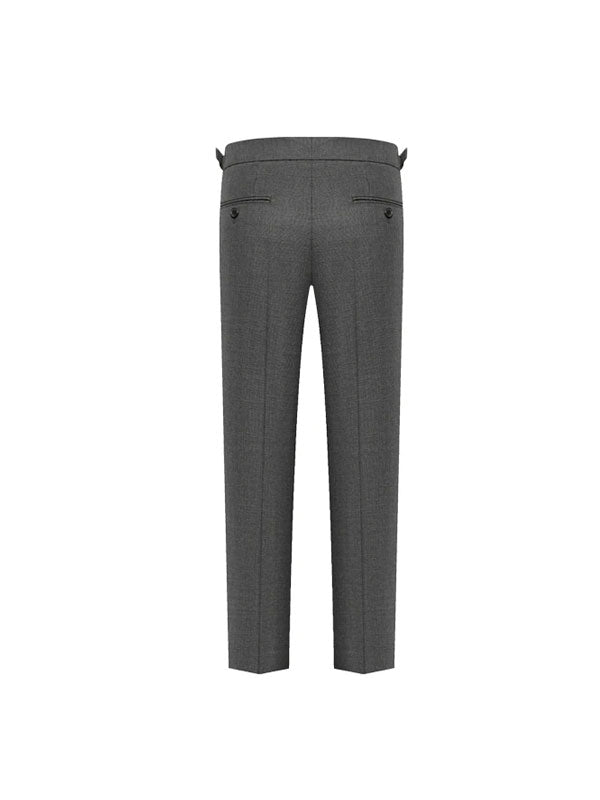 Pantaloni Alla Moda Con Pieghe Uniche