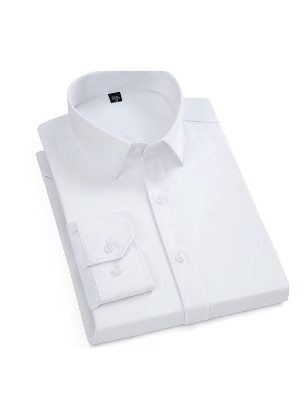 Camicia Casual Monopetto A Maniche Lunghe