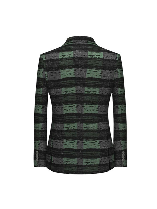 Blazer A Righe Verdi