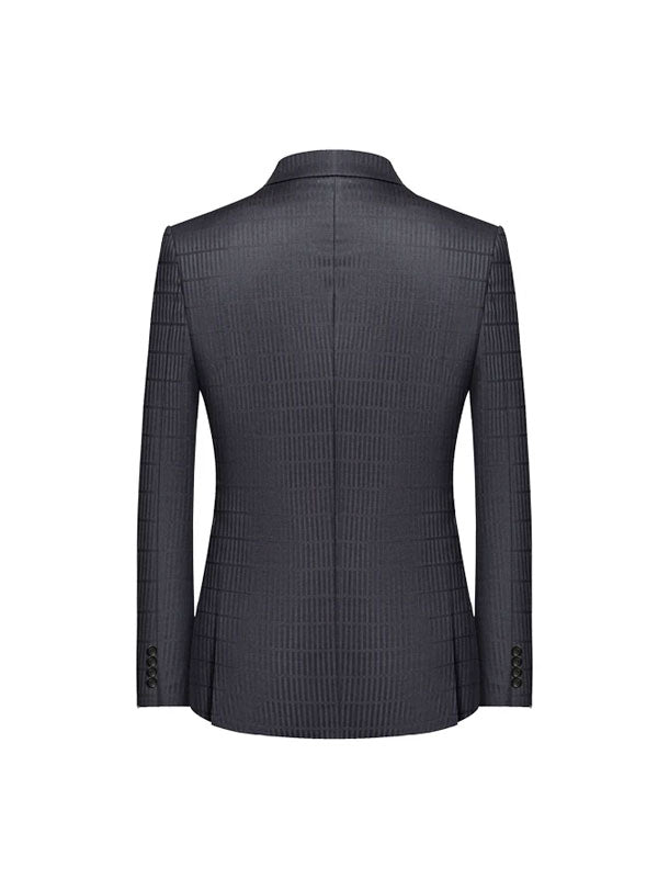 Abito Elegante Doppiopetto Con Revers A Lancia