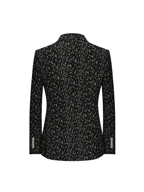 Blazer Con Revers A Lancia Variegato