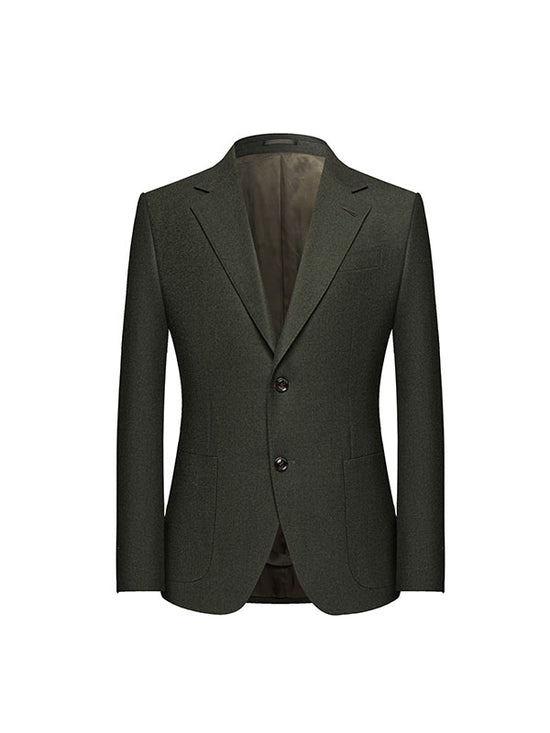 Blazer Monopetto Verde Scuro