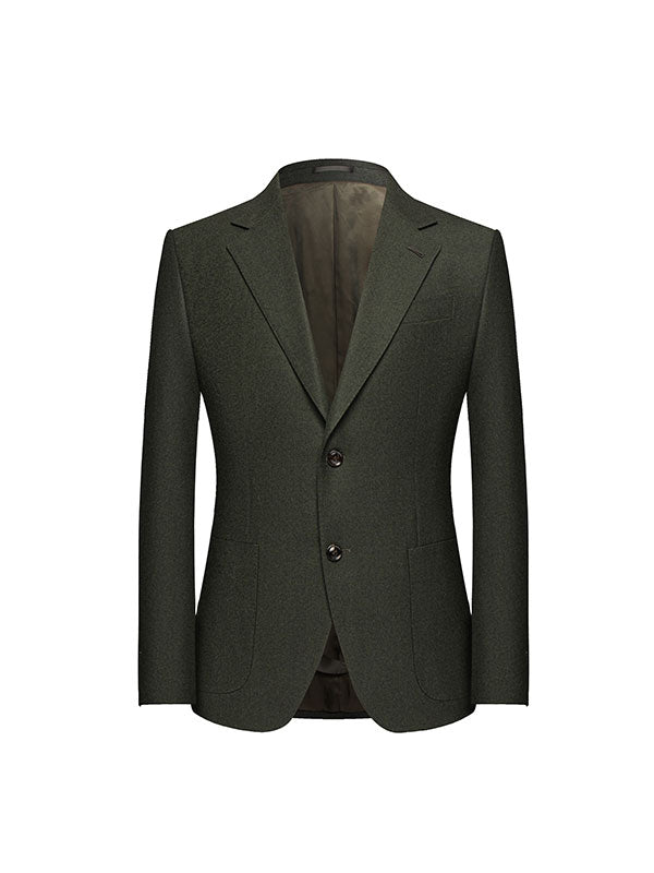 Blazer Monopetto Verde Scuro