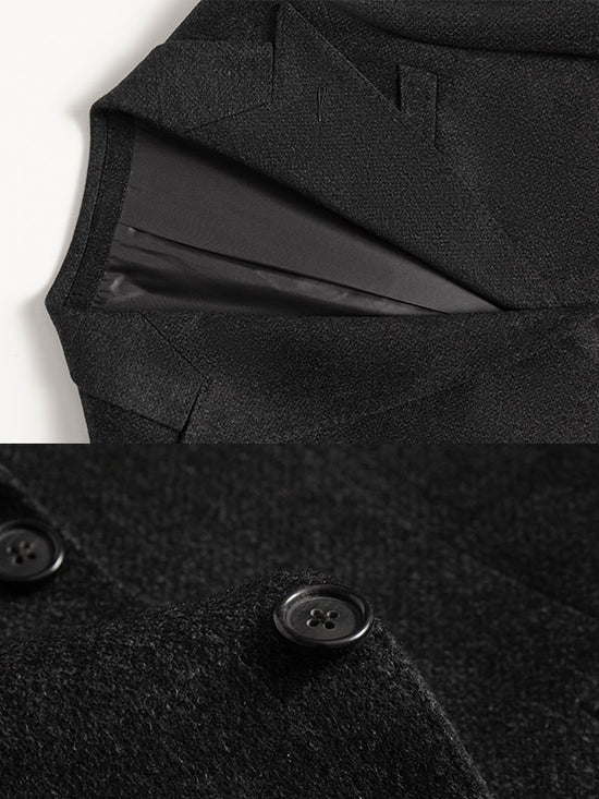 Blazer Da Uomo In Lana Con Revers A Lancia