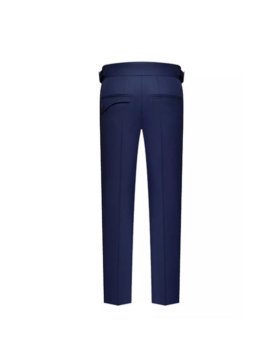 Eleganti Pantaloni Napoli Tinta Unita