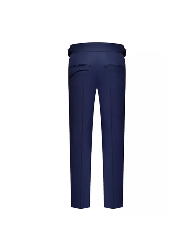Eleganti Pantaloni Napoli Tinta Unita