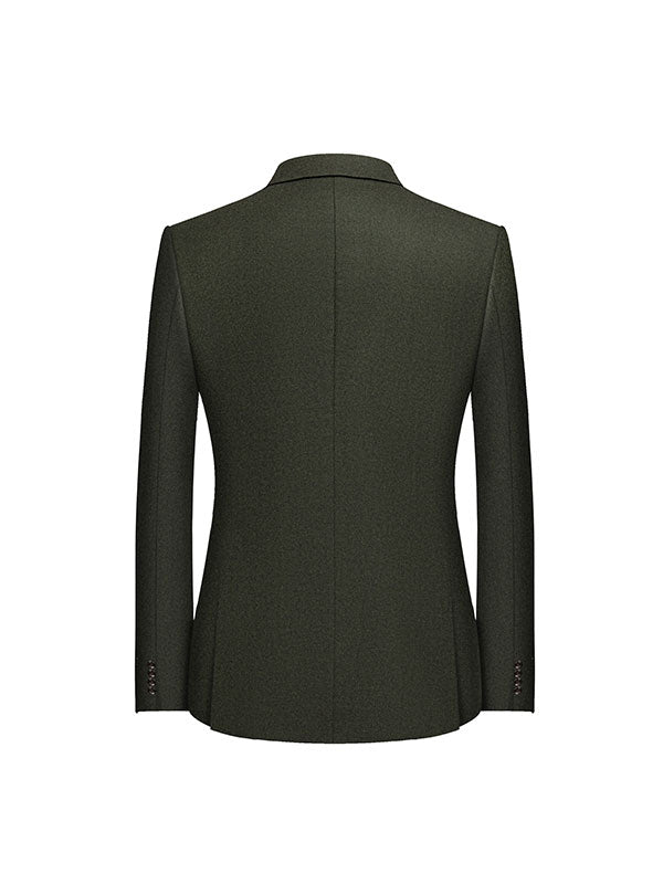 Blazer Monopetto Verde Scuro