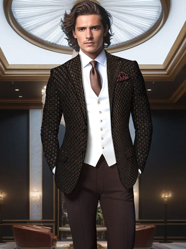 Blazer In Cashmere Con Revers A Lancia
