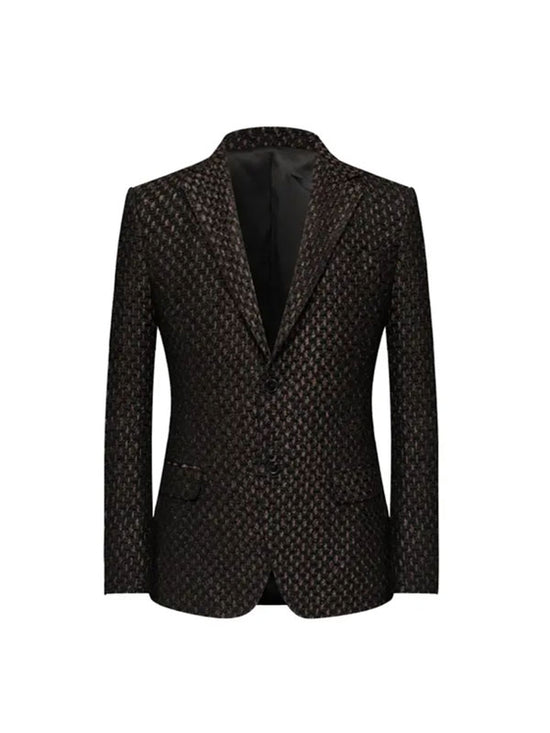 Blazer In Cashmere Con Revers A Lancia