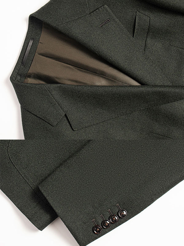 Blazer Monopetto Verde Scuro