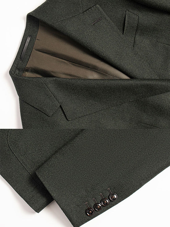 Blazer Monopetto Verde Scuro
