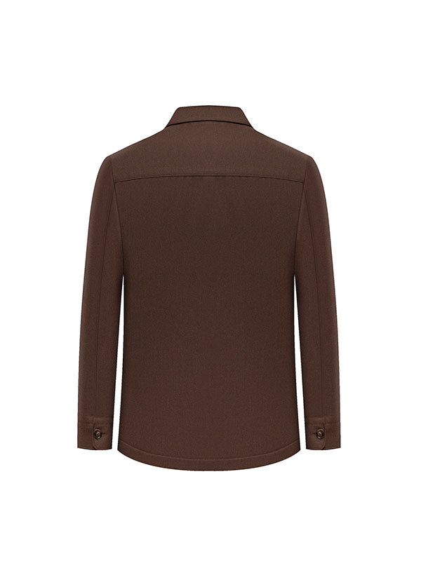 Camicia A Maniche Lunghe Con Risvolto Maillard