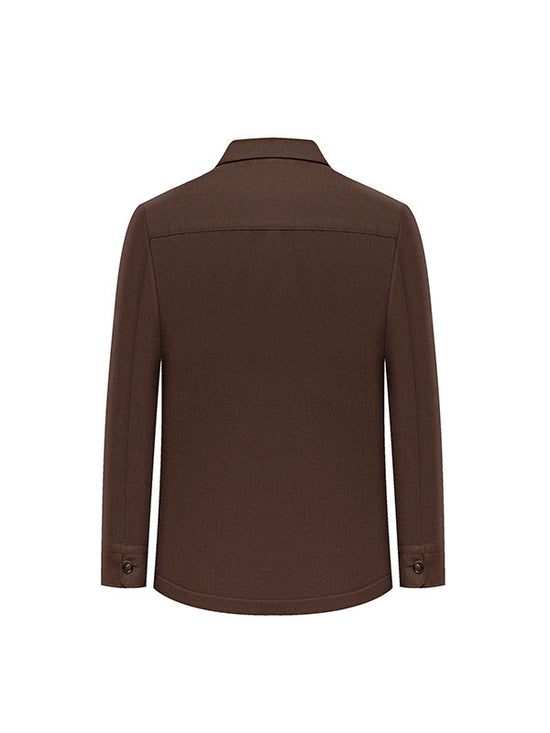 Camicia A Maniche Lunghe Con Risvolto Maillard