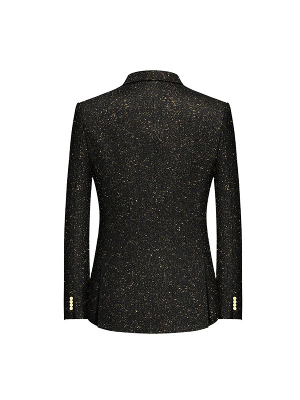 Blazer In Lana Con Revers A Tacca