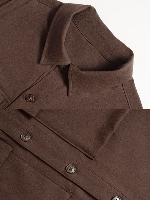 Camicia A Maniche Lunghe Con Risvolto Maillard