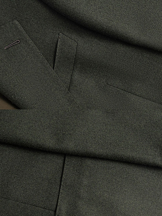 Blazer Monopetto Verde Scuro