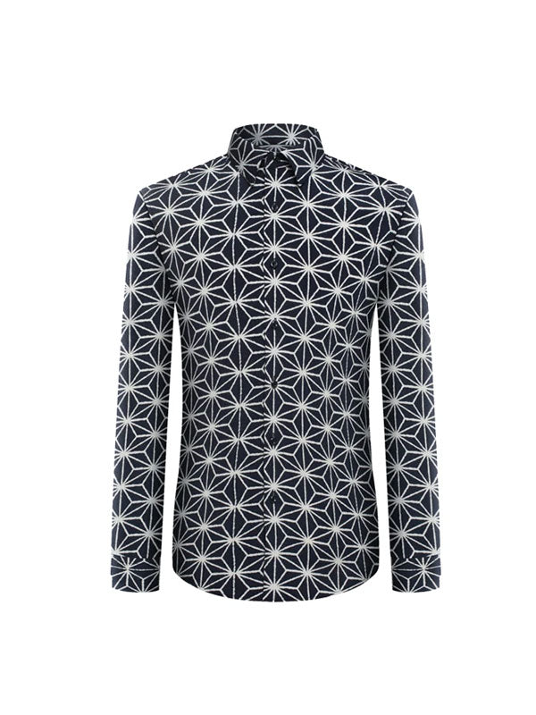 Camicia Monopetto Geometrica