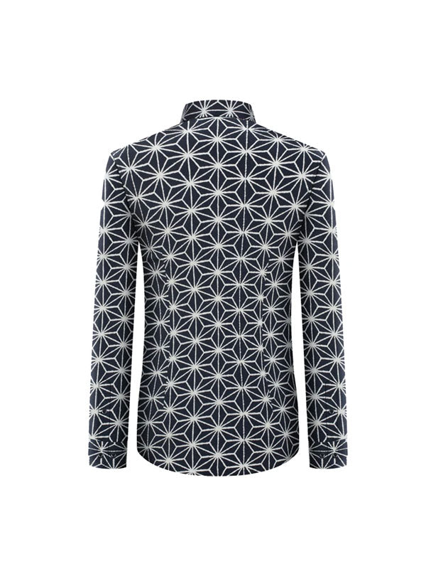 Camicia Monopetto Geometrica