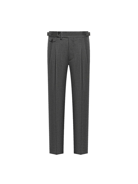 Pantaloni Alla Moda Con Pieghe Uniche