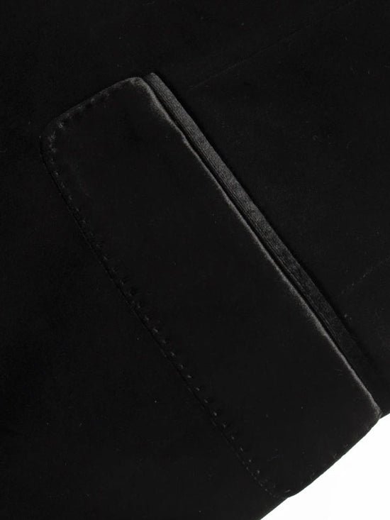 Blazer Doppiopetto In Velluto