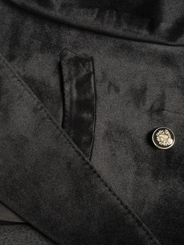 Blazer Doppiopetto In Velluto
