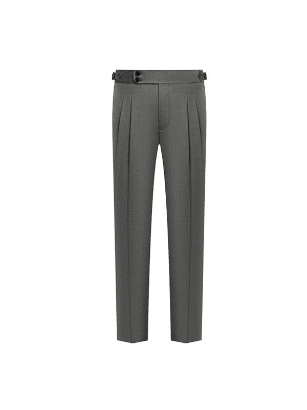 Pantaloni Alla Moda Con Pieghe Uniche