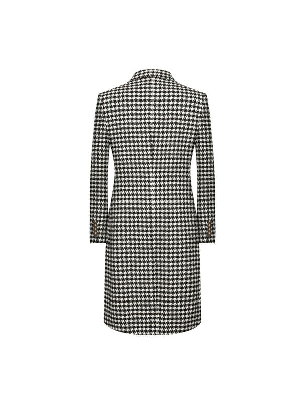 Cappotto Doppiopetto Pied De Poule