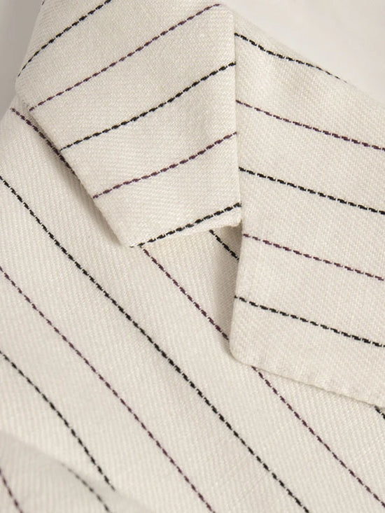 Progetta Un Elegante Lino Blazer A Strisce