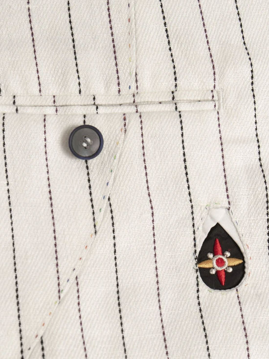 Progetta Un Elegante Lino Blazer A Strisce