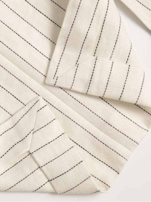 Progetta Un Elegante Lino Blazer A Strisce