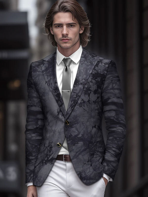 Blazer Stampato In Bambù