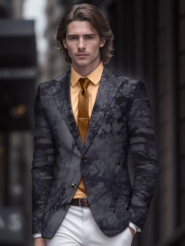 Blazer Stampato In Bambù