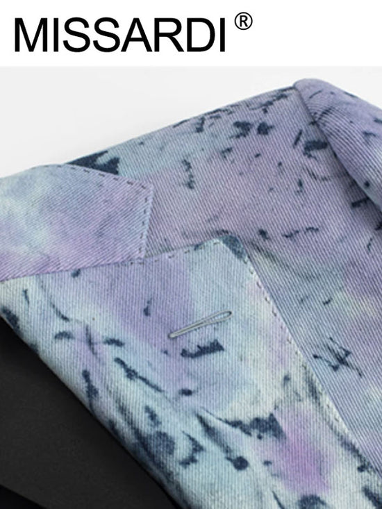 Blazer Monopetto Tie-Dye